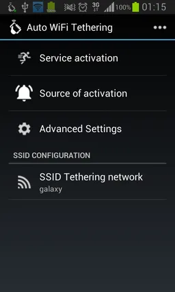 Auto WiFi Tethering screenshot 1