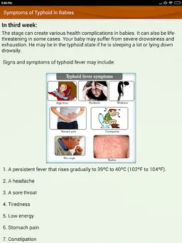 Typhoid Fever Diet & Treatment screenshot 11
