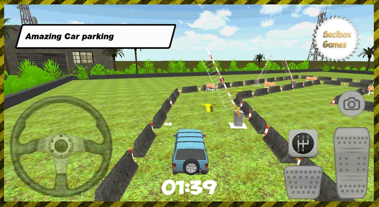 3D Jeep Car Parking screenshot 6