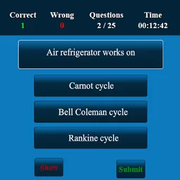 Air Conditioning and Refrigeration MCQ screenshot 4