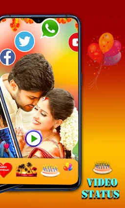 Anniversary Video Maker - AV screenshot 5