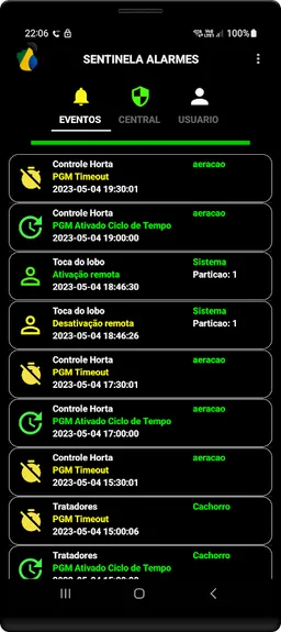 Sentinela Alarmes PRO screenshot 8
