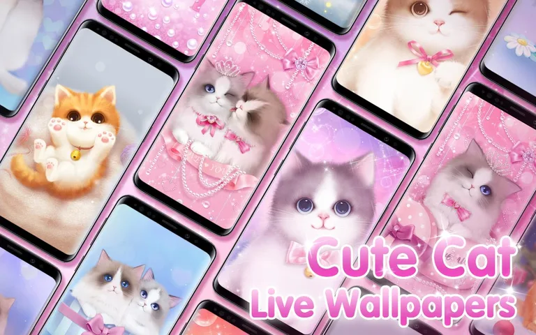 3D Cute Cat Theme 😺 screenshot 8