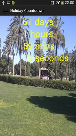 Holiday Countdown screenshot 1