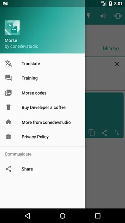 Free Morse code - learn and translate screenshot 4