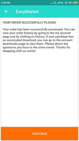 EasyMarket screenshot 1