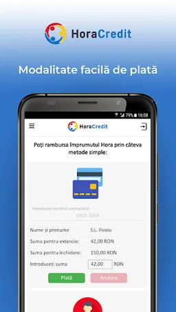 HoraCredit - creditare online screenshot 3