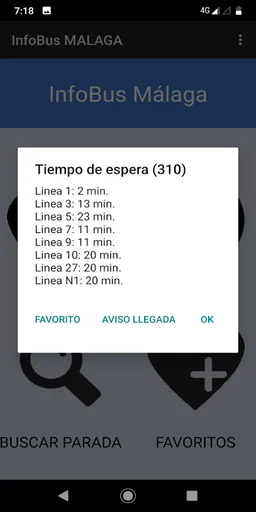 InfoBus MALAGA screenshot 1