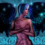 Tattooed Angel Live Wallpaper icon