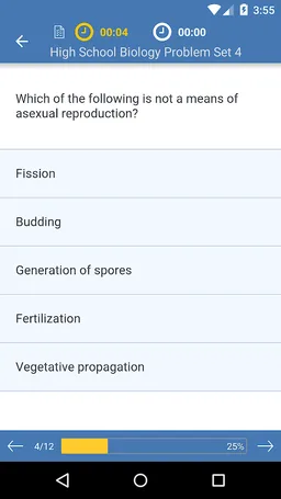 High School Biology Practice screenshot 8