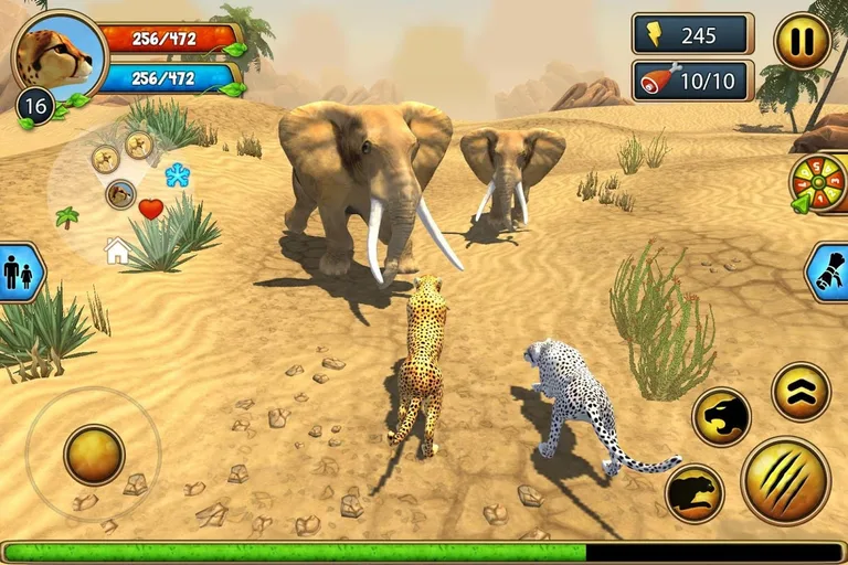 Cheetah Family Sim - Animal Simulator screenshot 7