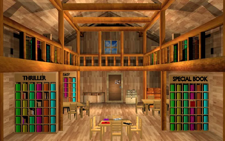 3D Escape Games-Puzzle Library screenshot 18