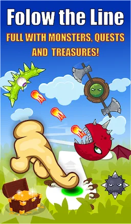 Follow the Line Monster Run screenshot 17