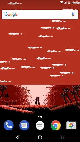 Pixel Beach Live Wallpaper screenshot 4