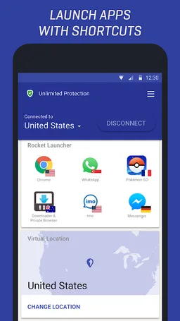 Rocket VPN – Internet Freedom screenshot 2