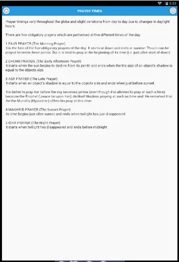 Namaz - How to Pray Namaz screenshot 4