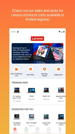 Lenovo screenshot 1