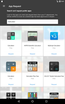Relution screenshot 16