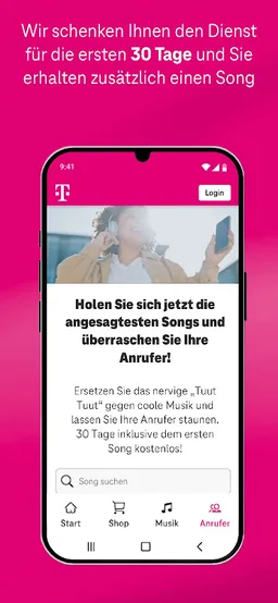 Freizeichentöne Telekom screenshot 4
