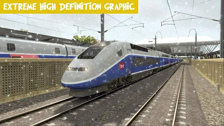 Euro Bullet Train Driver Simulator Railway Driving screenshot 4