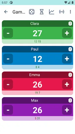 Score tracker screenshot 4