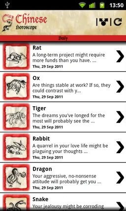 Chinese Horoscope ™ screenshot 1
