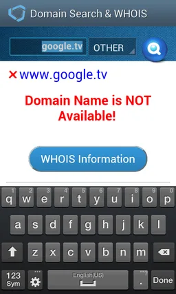 Domain Name Search screenshot 8