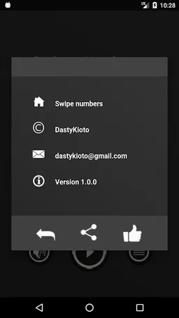 Swipe numbers screenshot 3