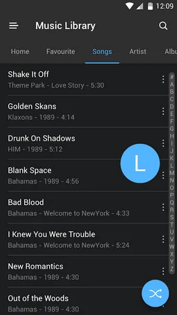 Lark Player Theme - Night screenshot 5