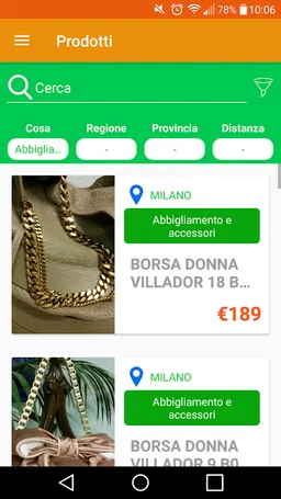 Riù mercatino screenshot 2