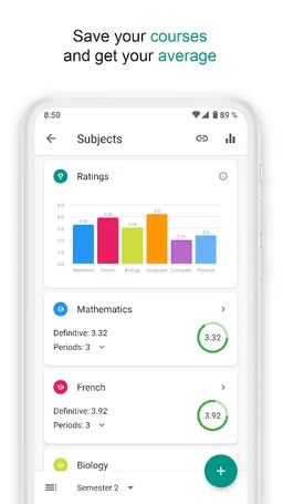 Notas U - Agenda for students screenshot 7