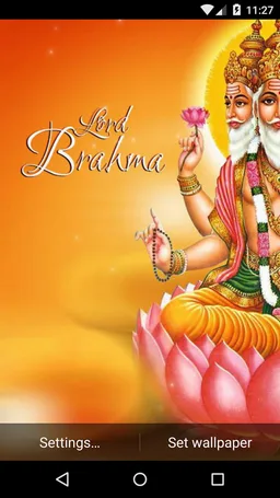 Brahma Live Wallpaper HD screenshot 1