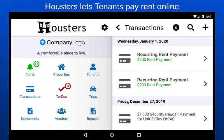 Housters, Property Management screenshot 6