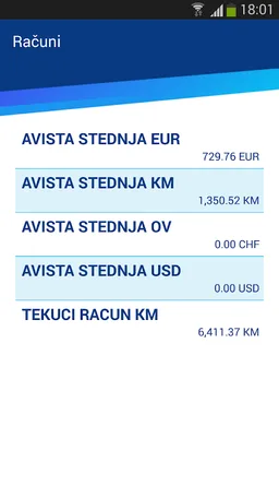 ASA BANKA mBanking screenshot 3