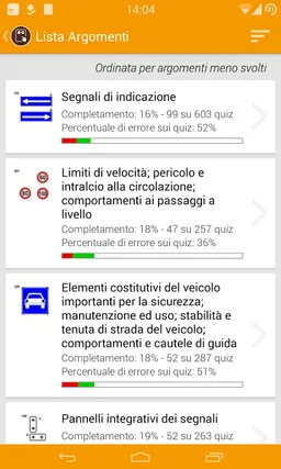 Galileo Quiz Patente screenshot 12
