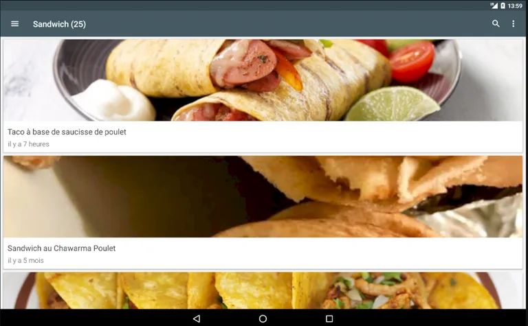idee repas screenshot 1