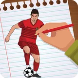 Draw & Pixel Football Players icon