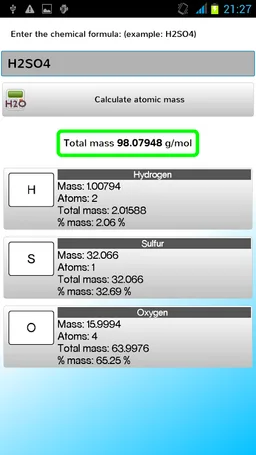 Chemical Suite Free screenshot 2