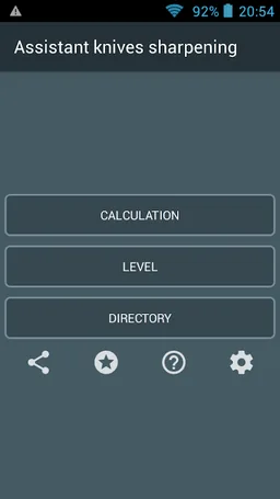 Assistant knives sharpening screenshot 1
