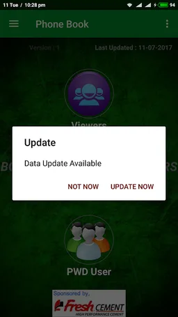 BCS PWEA Directory screenshot 4