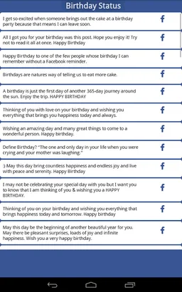 Best Facebook Status & Quotes screenshot 3