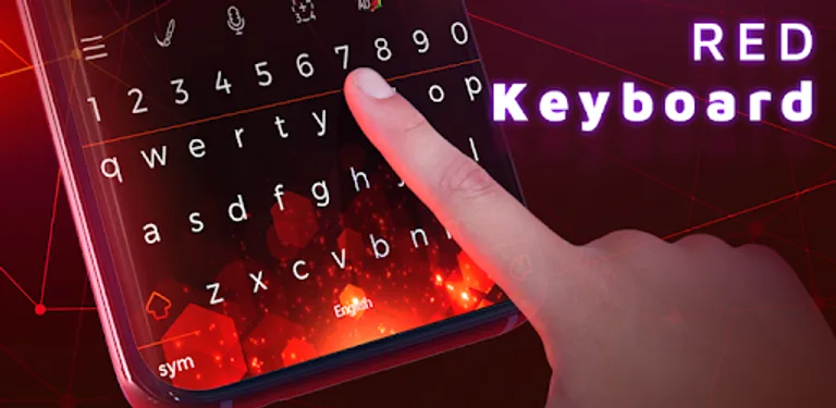 Red Keyboard Themes & Wallpapers cover image