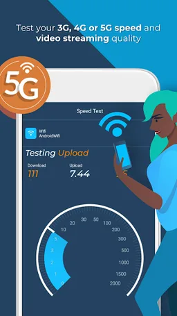 Opensignal - 5G, 4G Speed Test screenshot 1