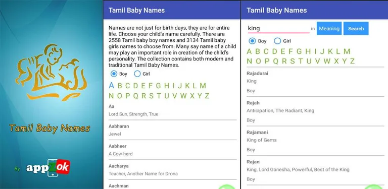 Tamil Baby Names & Meanings cover image