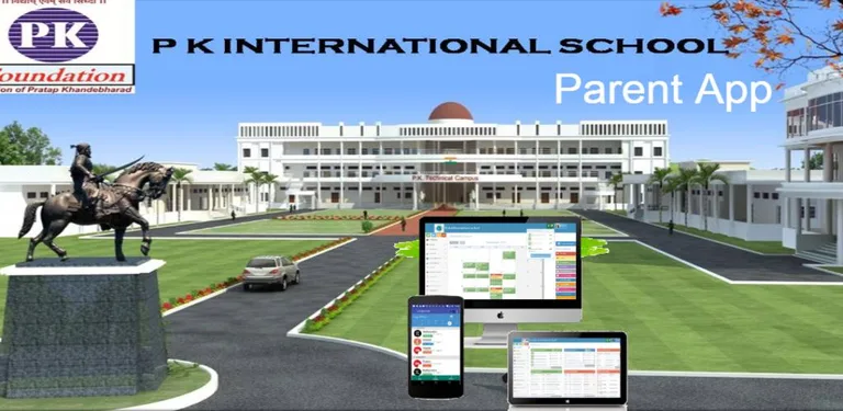 P K International School Parent App cover image