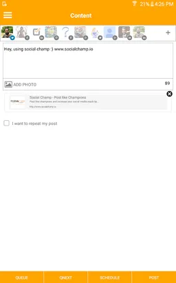 Social Champ screenshot 10