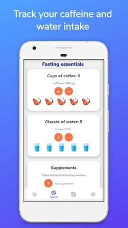 Faster - Free Intermittent Fas screenshot 1