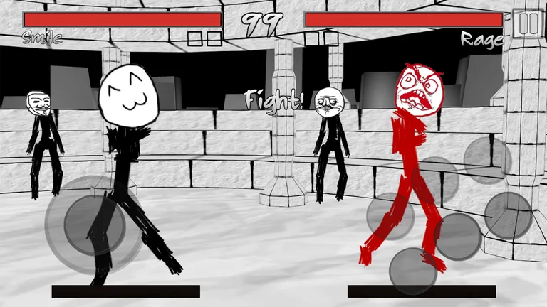 Stickman Meme Fight screenshot 1