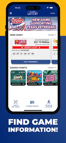 Texas Lottery Official App screenshot 2