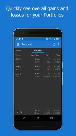 My Stocks Portfolio & Widget screenshot 3